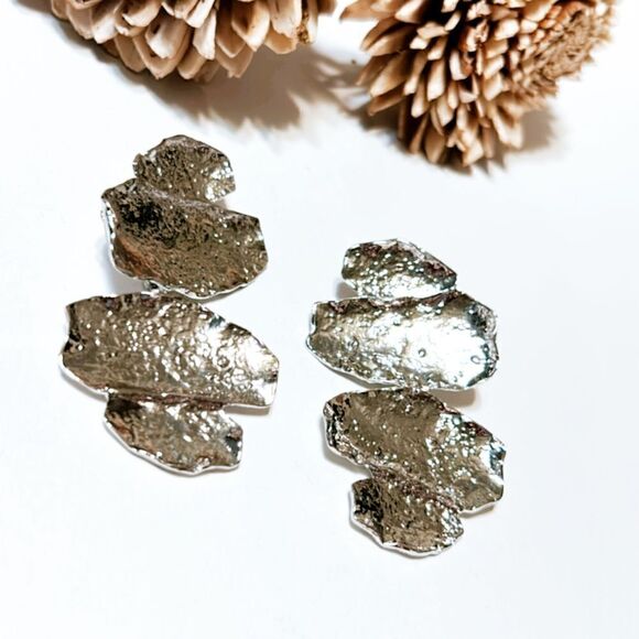 Geo dangle earrings M134 - Picture 5 of 7